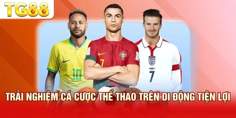 Thể thao TG88 tối ưu trên di động để cược mọi lúc mọi nơi