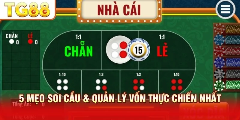 Cách chơi xóc đĩa hiệu quả là nhận diện các dạng cầu bệt