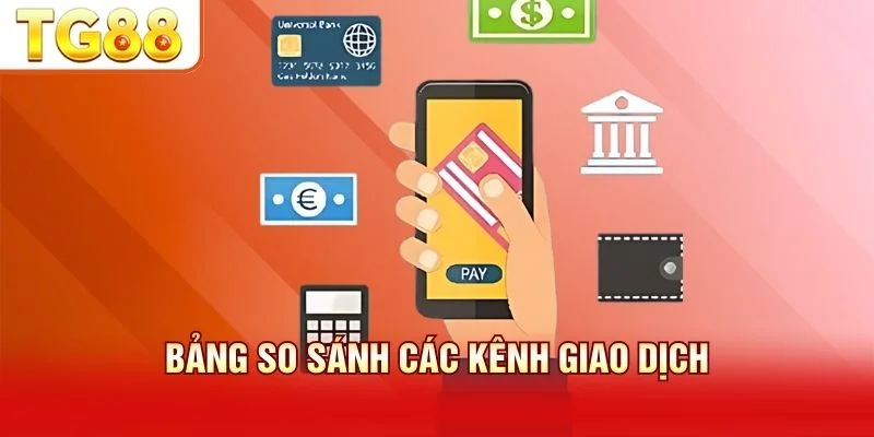 Bảng đối chiếu hỗ trợ lựa chọn phương thức giao dịch tối ưu